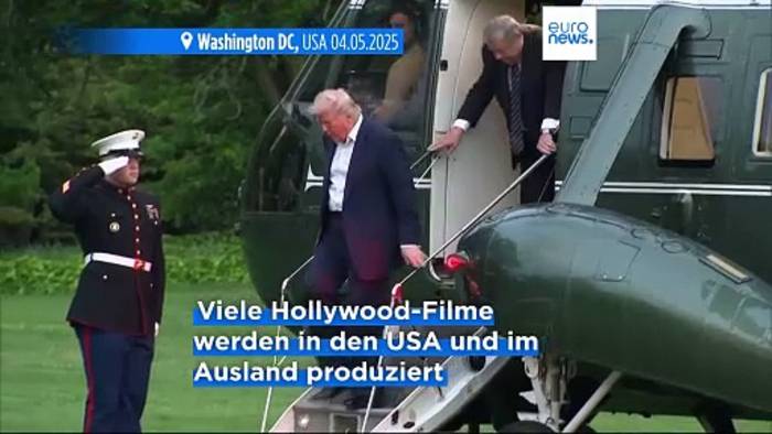 News video: Zollkrieg auf der Leinwand: Trump will 100-Prozent-Zoll auf im Ausland produzierte Filme