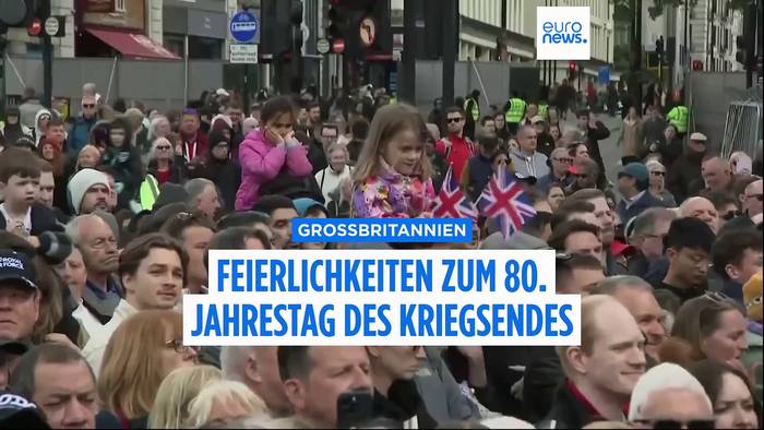 News video: Großbritannien feiert vier Tage lang 80 Jahre Kriegsende