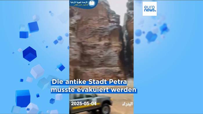 News video: Überschwemmungen in Jordanien: Belgische Mutter und Sohn kommen ums Leben