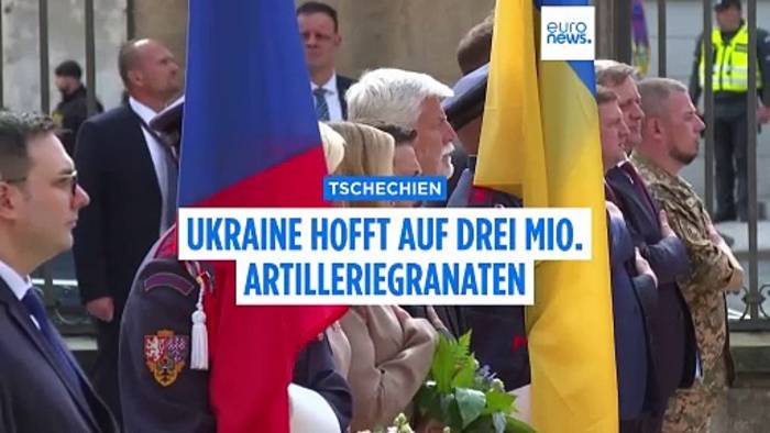 News video: Selenskyi: Ukraine hofft auf drei Millionen Artilleriegranaten von Verbündeten