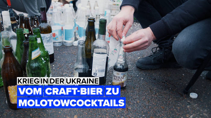News video: Eine ukrainische Brauerei stellt von Craft-Bieren auf Molotowcocktails um
