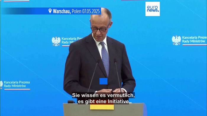 News video: Antrittsbesuch in Polen: Tusk warnt Merz vor Alleingängen in der Migrationspolitik