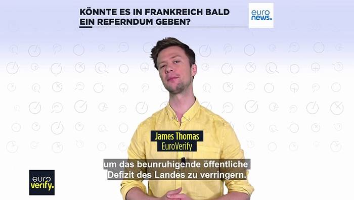 News video: Kann Frankreichs Ministerpräsident ein Referendum über den Haushalt ansetzen?