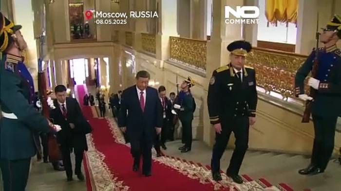 News video: Putin begrüßt Xi als 'Hauptgast' zum Siegestag, Russland und China stärken ihre Beziehungen