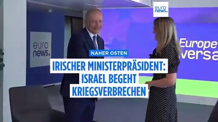 Video: Irischer Ministerpräsident: Israel begeht Kriegsverbrechen in Gaza