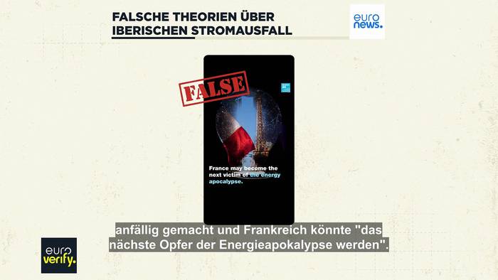 Video: Von Sanktionen bis Sonneneruptionen: Fake News zum Stromausfall in Spanien und Portugal kursieren weiter