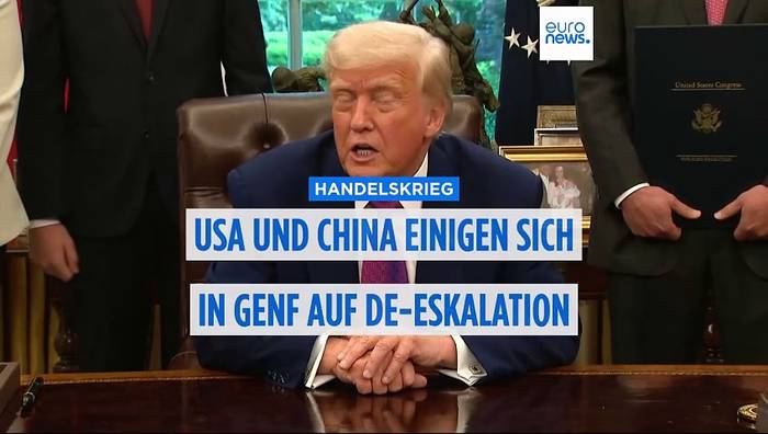 News video: Handelskrieg: USA und China kündigen Zollsenkungen für 90 Tage an