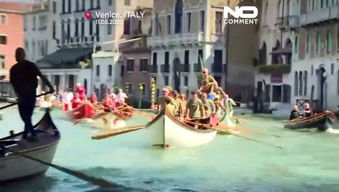 Video: Protest in Venedig fordert Freilassung von in Venezuela festgehaltener Helferin