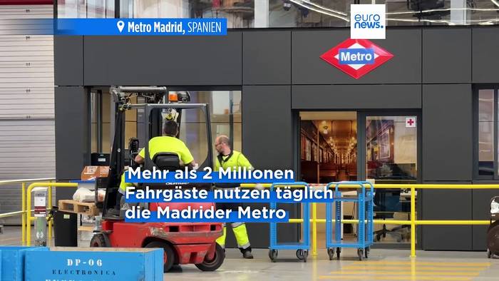 News video: Vorreiter Metro Madrid führt Paketzustelldienst ein