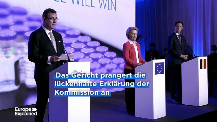 News video: Mehr Transparenz in der EU: NGOs begrüßen Pfizergate-Urteil