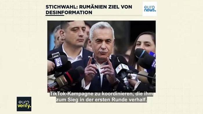 News video: Vor der Stichwahl: Rumänien kämpft mit Desinformation