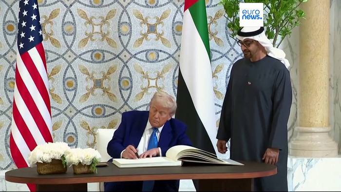 News video: Trump kommt mit Milliardenaufträgen von Nahostreise zurück
