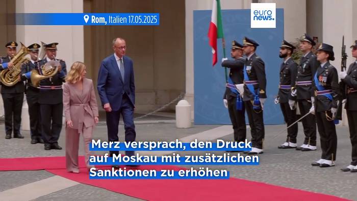 News video: Merz: Russland-Ukraine-Gespräche bleiben hinter den Erwartungen zurück