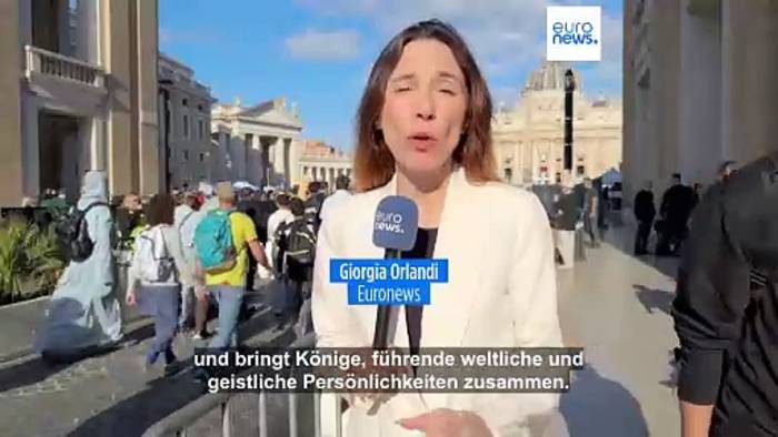 News video: Amtseinführung von Papst Leo XIV.