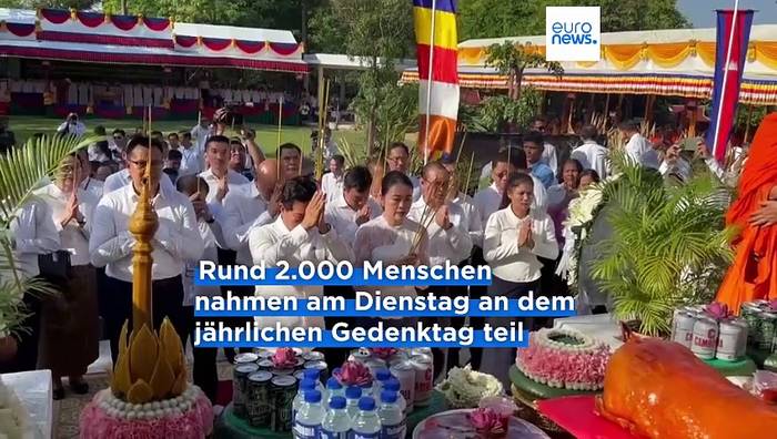 Video: Kambodscha begeht den 50. Jahrestag des Völkermordes der Roten Khmer