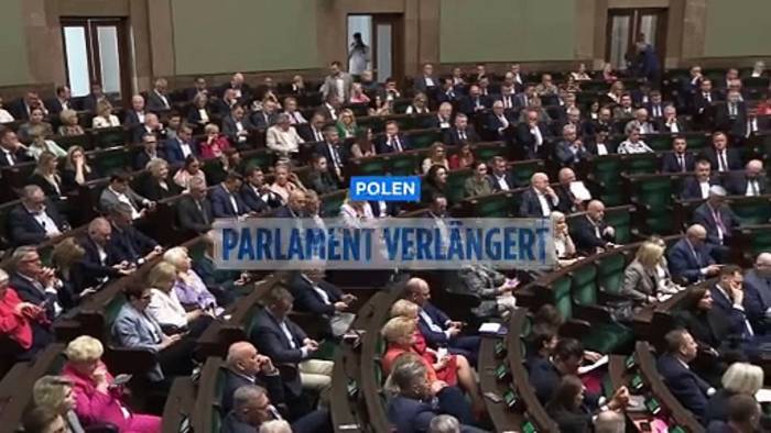 News video: Polen: Parlament stimmt für verlängerte Asylsperre an belarussischer Grenze