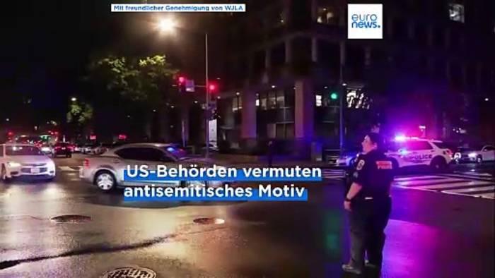 News video: Zwei Mitarbeiter der israelischen Botschaft in Washington erschossen - Netanjahu reagiert