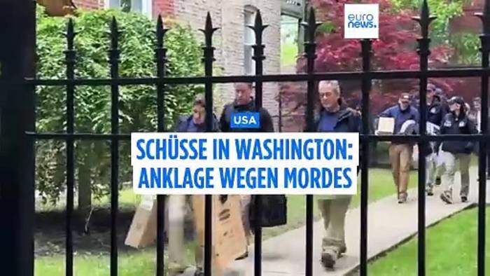 News video: Nach Tod zweier Israelis: Verdächtiger in Washington wegen Mordes angeklagt