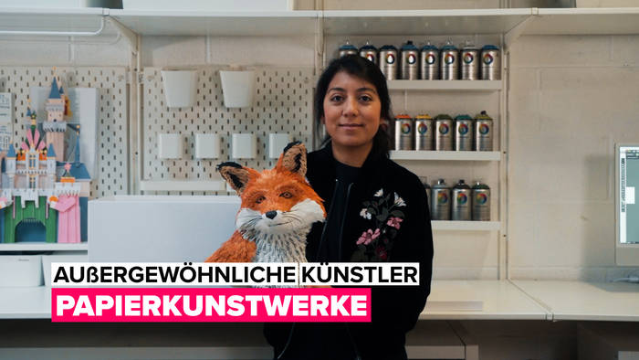 Video: Unglaublich, was diese Künstlerin alles aus Papier macht!