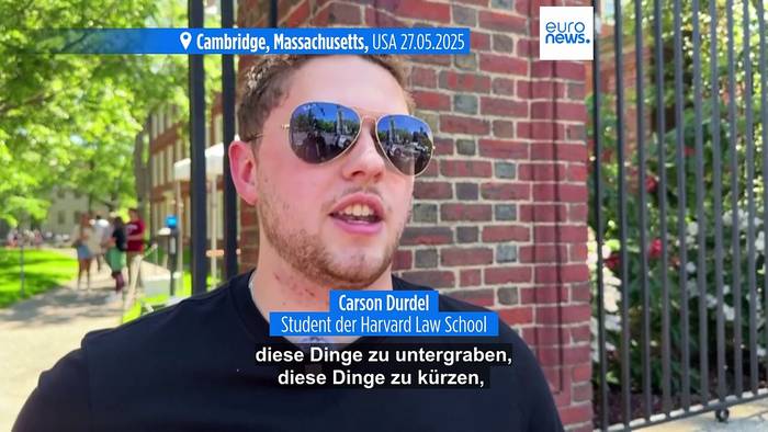 News video: Trump-Regierung: Kein Geld mehr für Harvard und keine Visa für Studenten aus dem Ausland