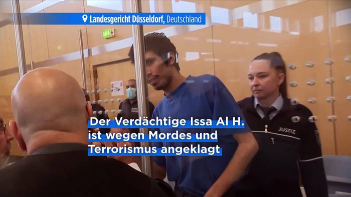 News video: Prozess zum Messerangriff in Solingen: Angeklagter hat gestanden