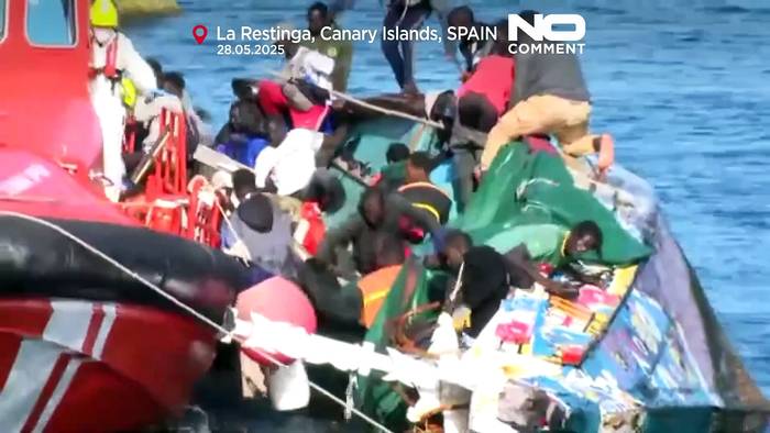 Video: Sieben Tote bei Kentern von Migrantenboot vor den Kanarischen Inseln