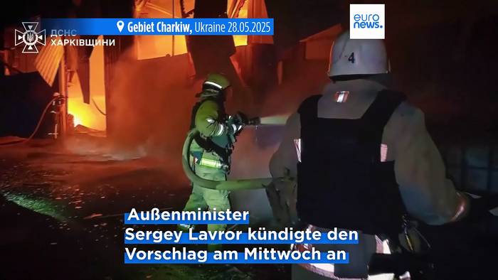 News video: Russland schlägt neue Friedensgespräche mit der Ukraine vor