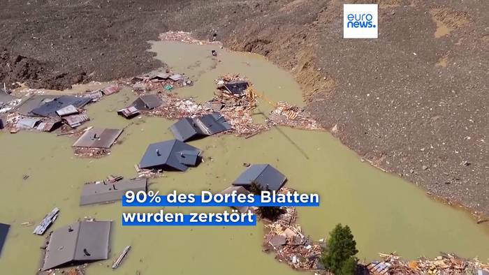 News video: Nach Bergsturz in Blatten in der Schweiz: Noch keine Entwarnung