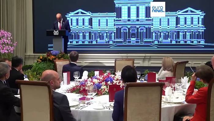 Video: Neues Abkommen zwischen Frankreich und Singapur: ein 
