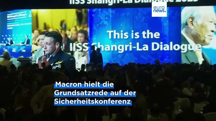 Video: Ukraine versus China: Macron warnt die USA vor 