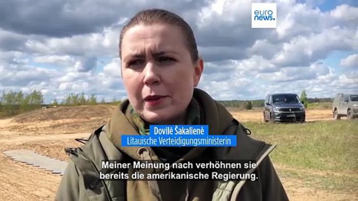 Video: Litauische Verteidigungsministerin: Russland 