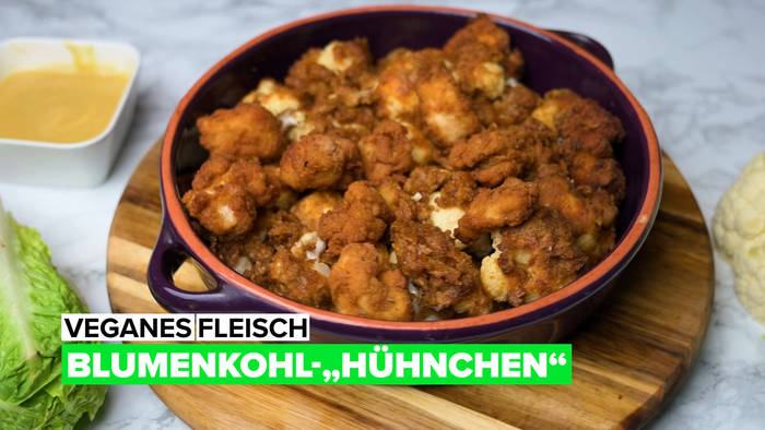 News video: Veganes Fleisch: Blumenkohl-„Hühnchen“