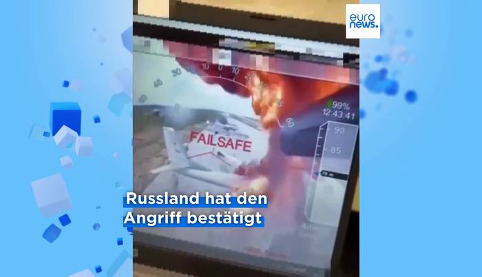 News video: Schwerer Schlag für Russland: Ukraine schießt laut Berichten über 40 russische Bomber ab