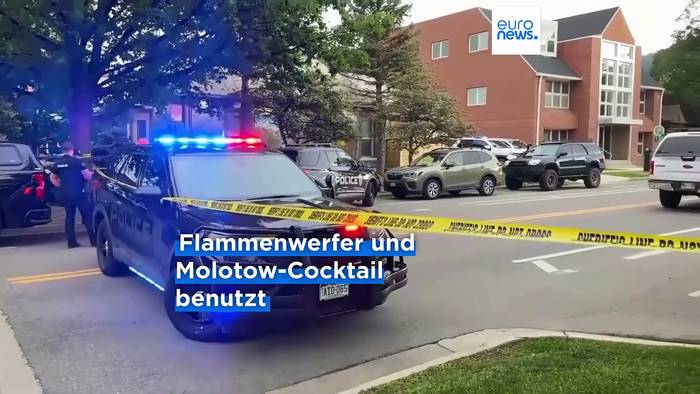 Video: 6 Verletzte: Terroranschlag auf Israel-Demo in den USA