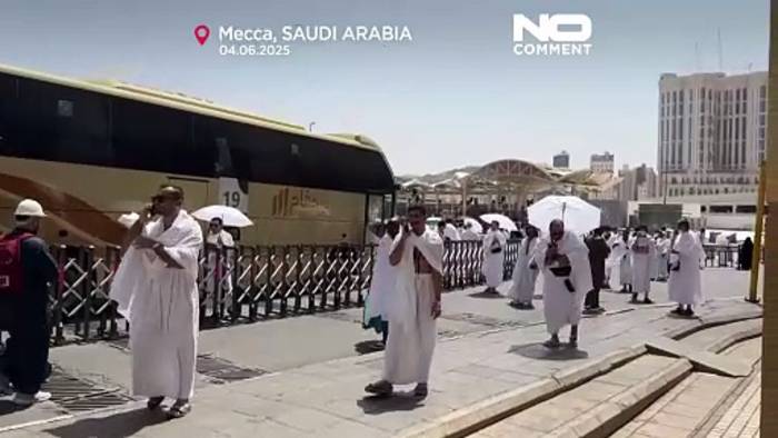 News video: Pilger beginnen Hajj in Mekka bei Hitze und neuen Beschränkungen