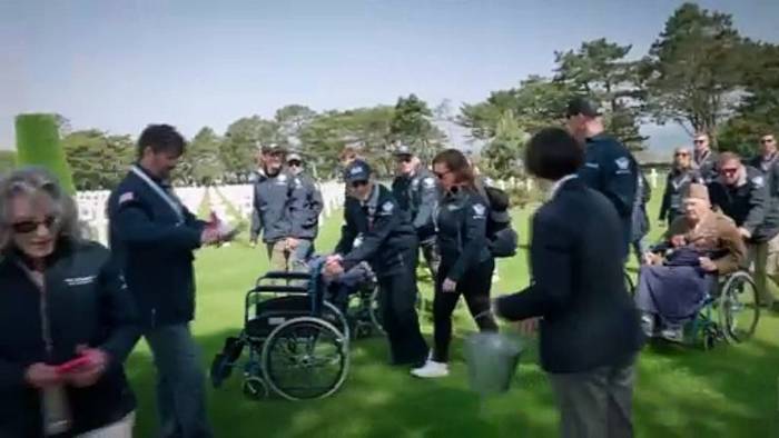 News video: D-Day-Veteranen kehren nach 81 Jahren nach Normandie zurück, um Gefallene zu ehren