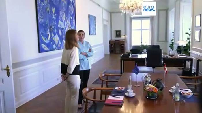 News video: Ministerpräsidentin Frederiksen: Dänemark fordert die Wiederaufrüstung der EU