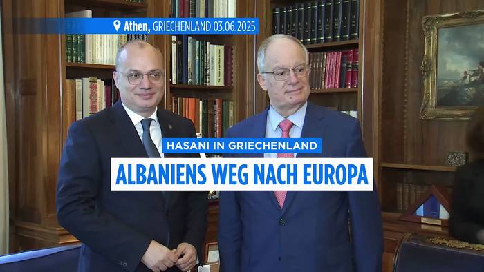 News video: Albaniens Außenminister zu euronews: Verhandlungen mit der EU bis 2027 abgeschlossen