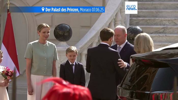 News video: Macron besucht Fürstentum Monaco