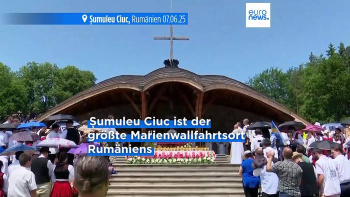 News video: Rumänien: Traditionelle Pfingstwallfahrt nach Șumuleu Ciuc