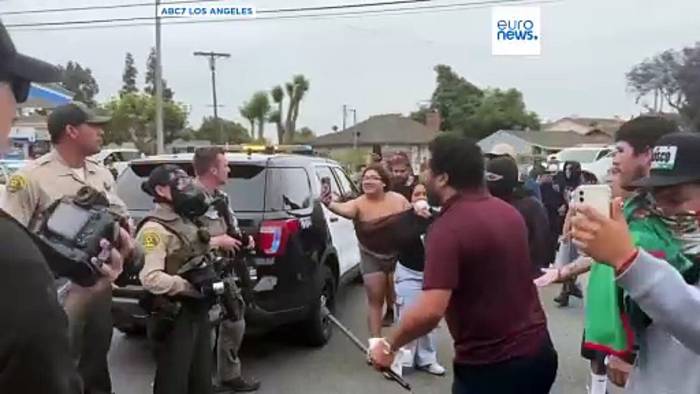 News video: Trump wird die Nationalgarde zur Kontrolle von Demonstranten entsenden