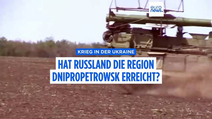 News video: Haben Russische Streitkräfte die Region Dnipropetrowsk erreicht?