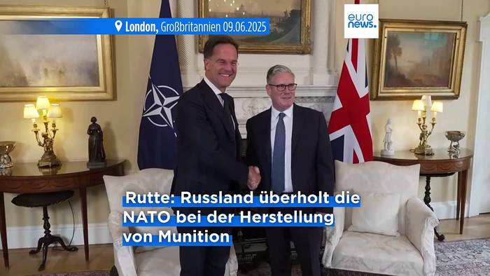 News video: NATO-Chef fordert 