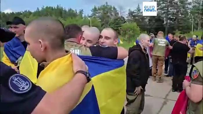 Video: Ukraine und Russland starten neuen Austausch von Kriegsgefangenen