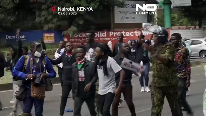 News video: Tod eines Bloggers in Haft löst Proteste und Polizeieinsatz in Kenia aus