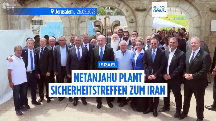 News video: Nach Trump-Telefonat: Netanjahu will Sicherheitstreffen zum Iran abhalten