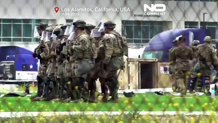 News video: Marines absolvieren Ausbildung: Militärpräsenz in Los Angeles wächst