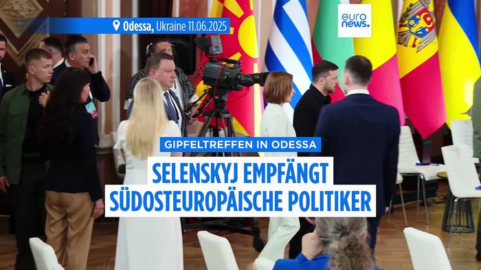 News video: Selenskyj warnt: Russland will Odessa einnehmen und in Richtung Moldau und Rumänien vorrücken
