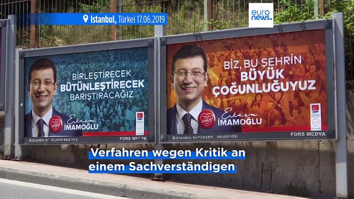 News video: Istanbuls Bürgermeister İmamoğlu boykottiert Gerichtsverhandlung