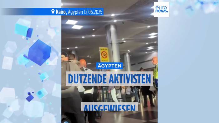 News video: Ägypten hindert pro-palästinensische Aktivisten am Marsch nach Gaza